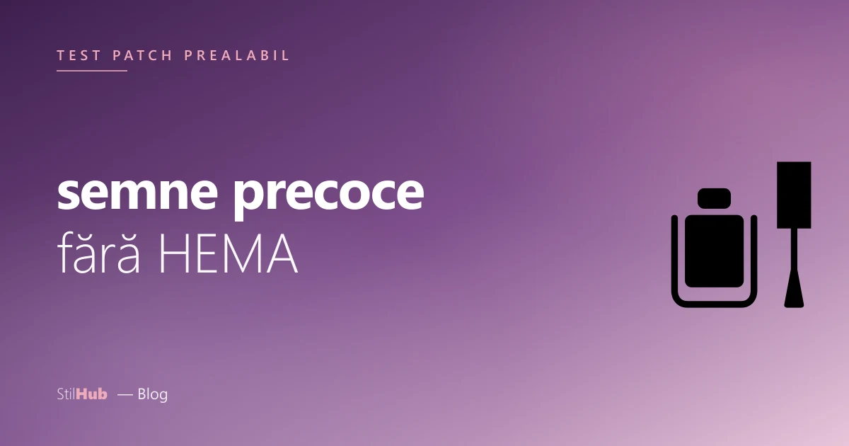 Alergie la semipermanent