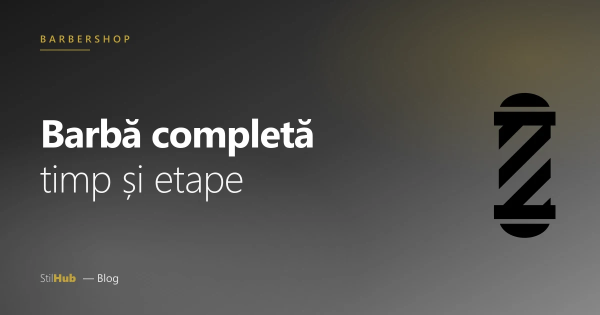 Cât crește o barbă completă