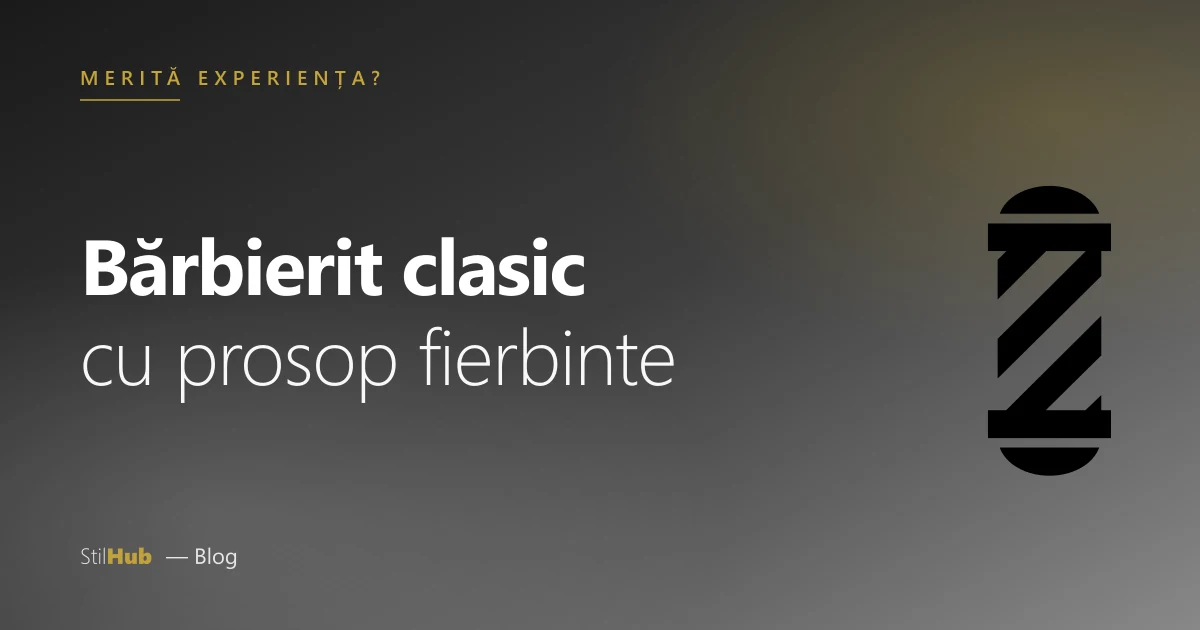 Bărbieritul cu prosop fierbinte
