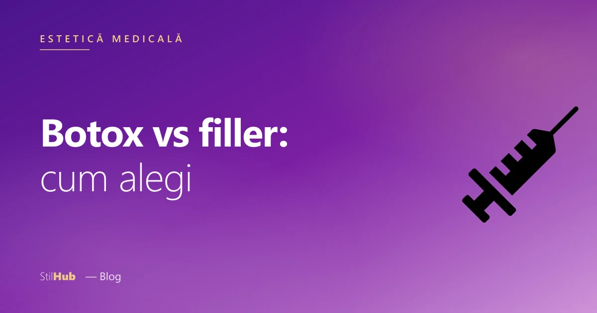 Botox vs filler