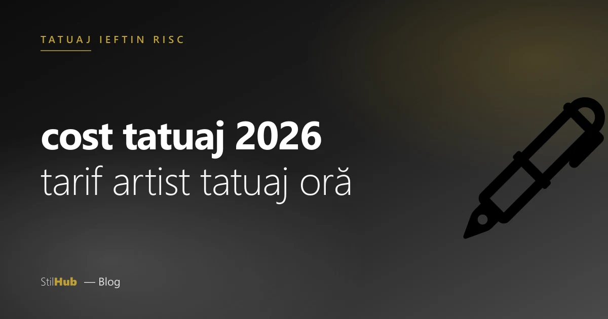 Cât costă un tatuaj