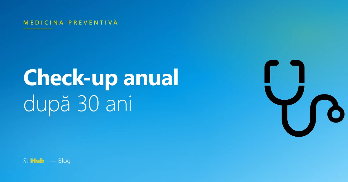 Check-up anual 30+