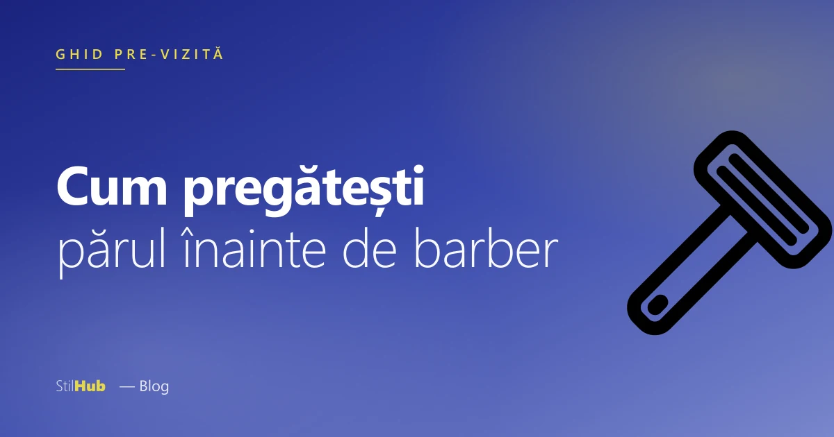 Pregătire înainte de barber