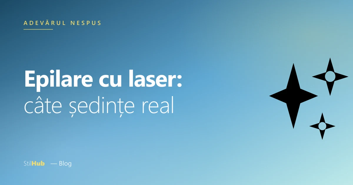 Epilare laser — ședințe
