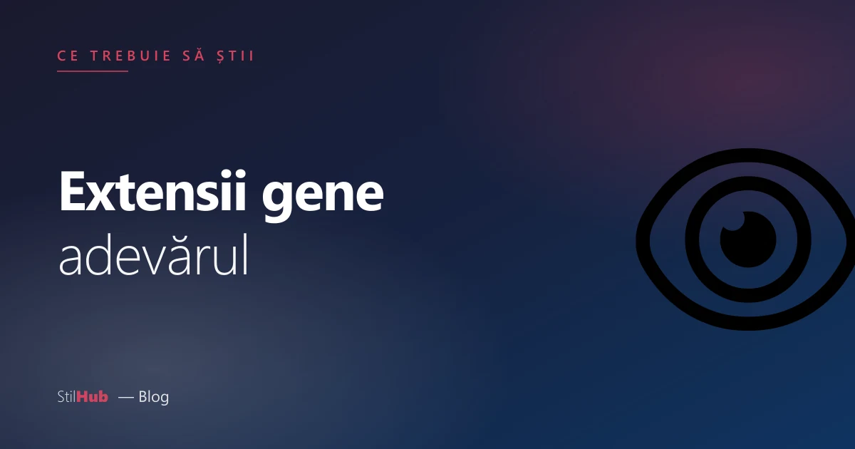 Extensiile strică genele?