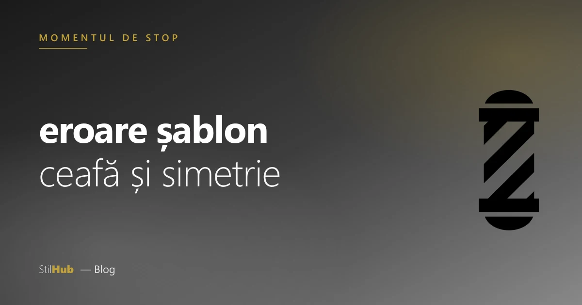 Greșeli la tunsul acasă