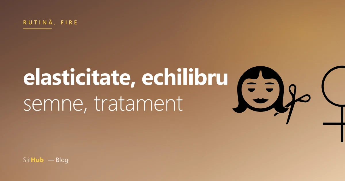 Hidratare vs proteine păr