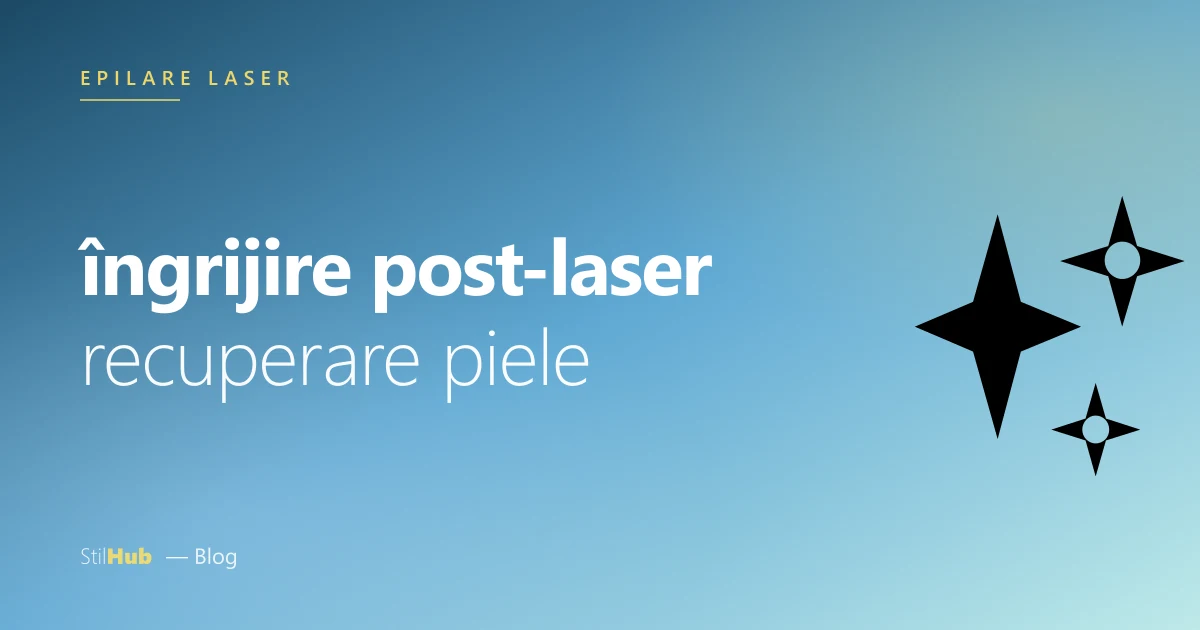 Îngrijire după laser