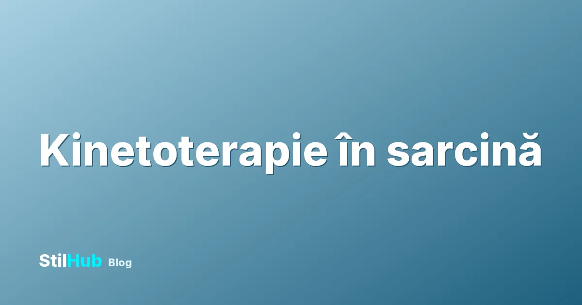 Kinetoterapie gravide: beneficii reale și ce se evită în sarcină