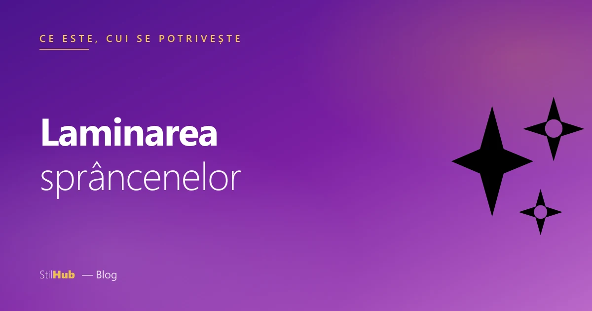 Laminarea sprâncenelor