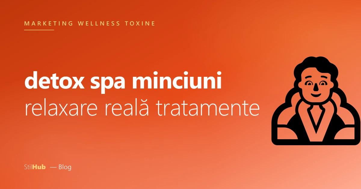 Pachete detox spa
