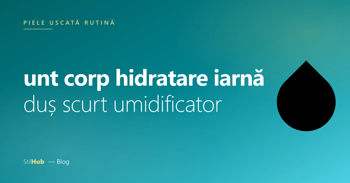 Piele uscată iarna