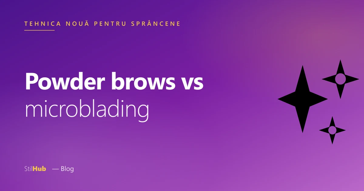 Powder brows