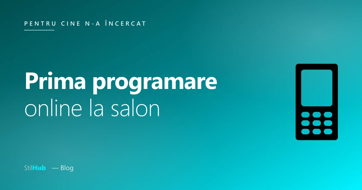 Prima programare online la salon