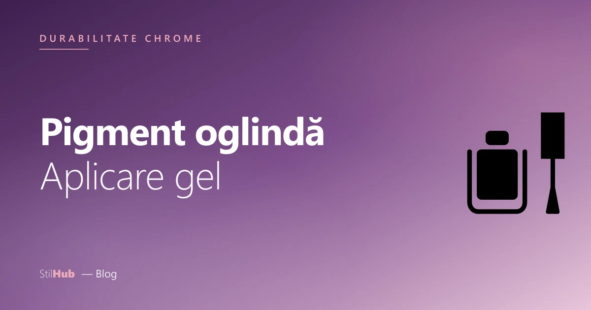 Unghii chrome